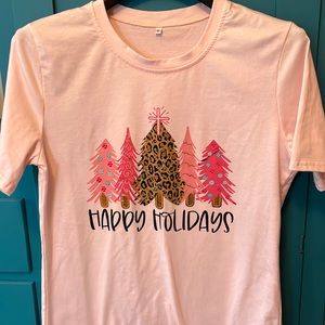 Holiday short sleeved tshirt size small